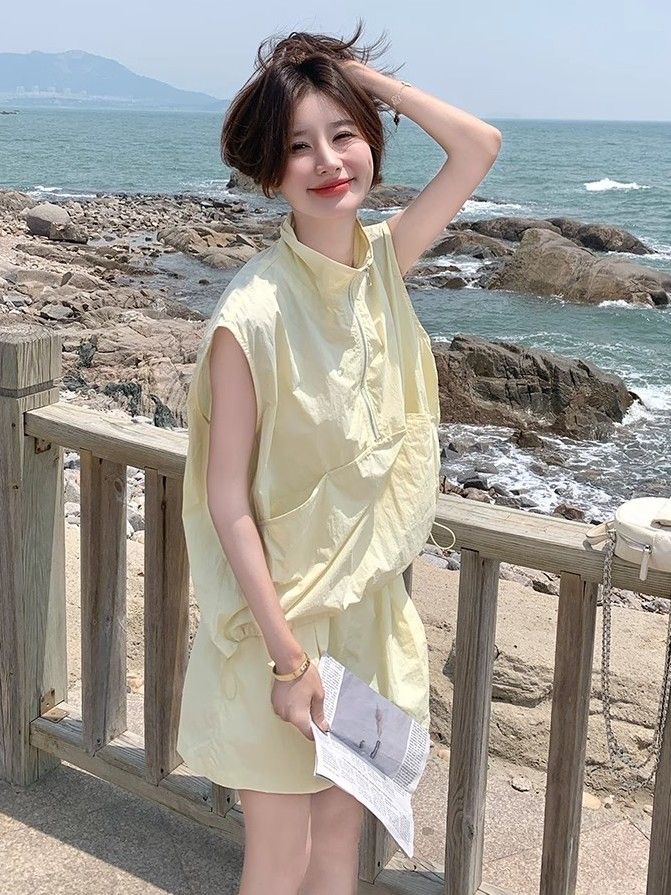 Women's Chic Fashionable Style 2-Piece Cargo Set - Image 3